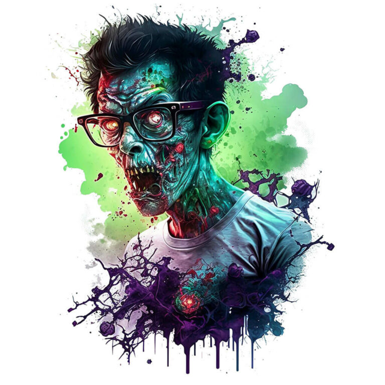 Untot und stilvoll – Zombie T-Shirt